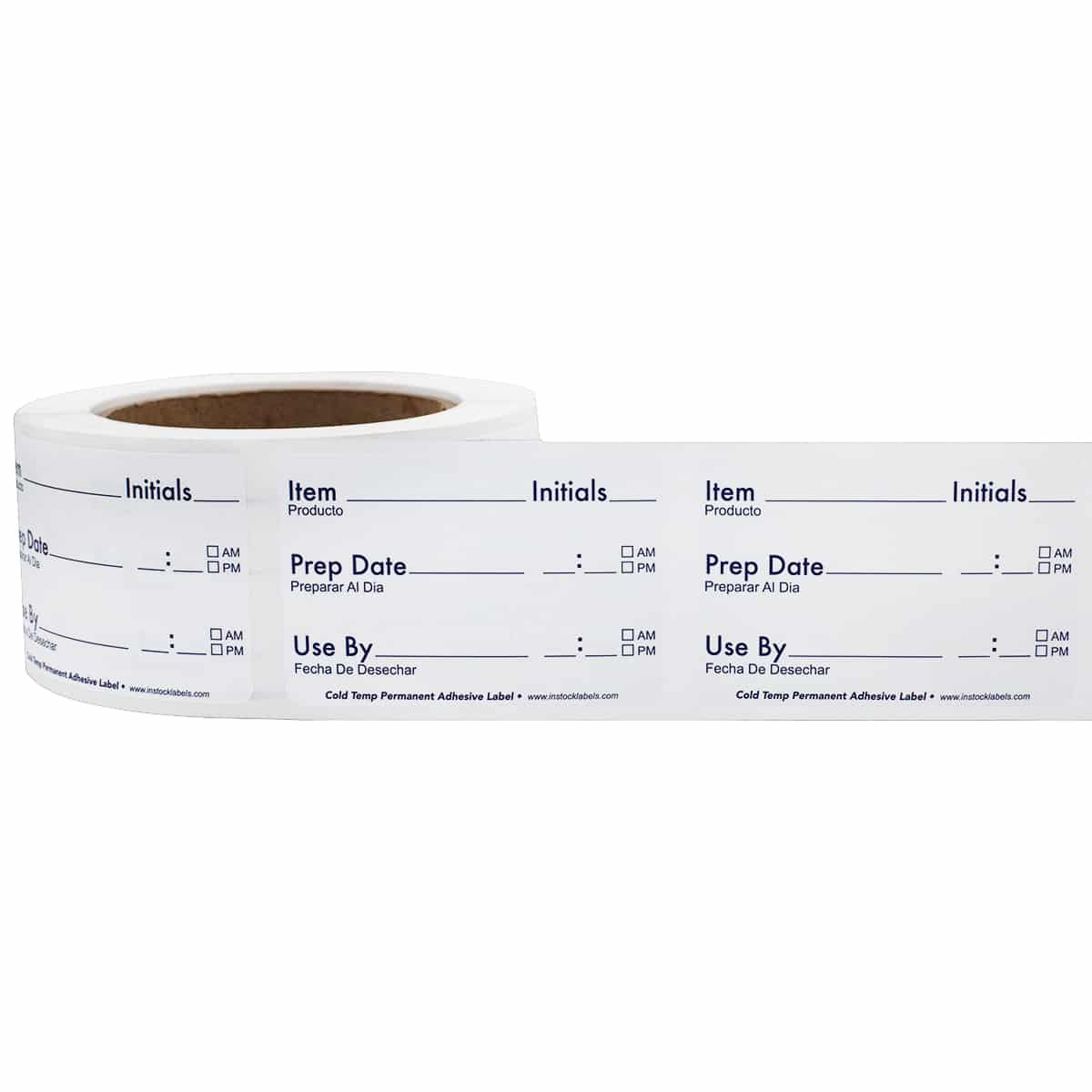 Basic Writable Food Prep Labels