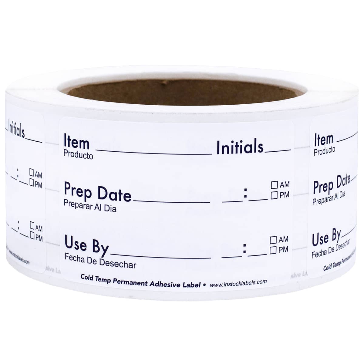 Basic Writable Food Prep Labels