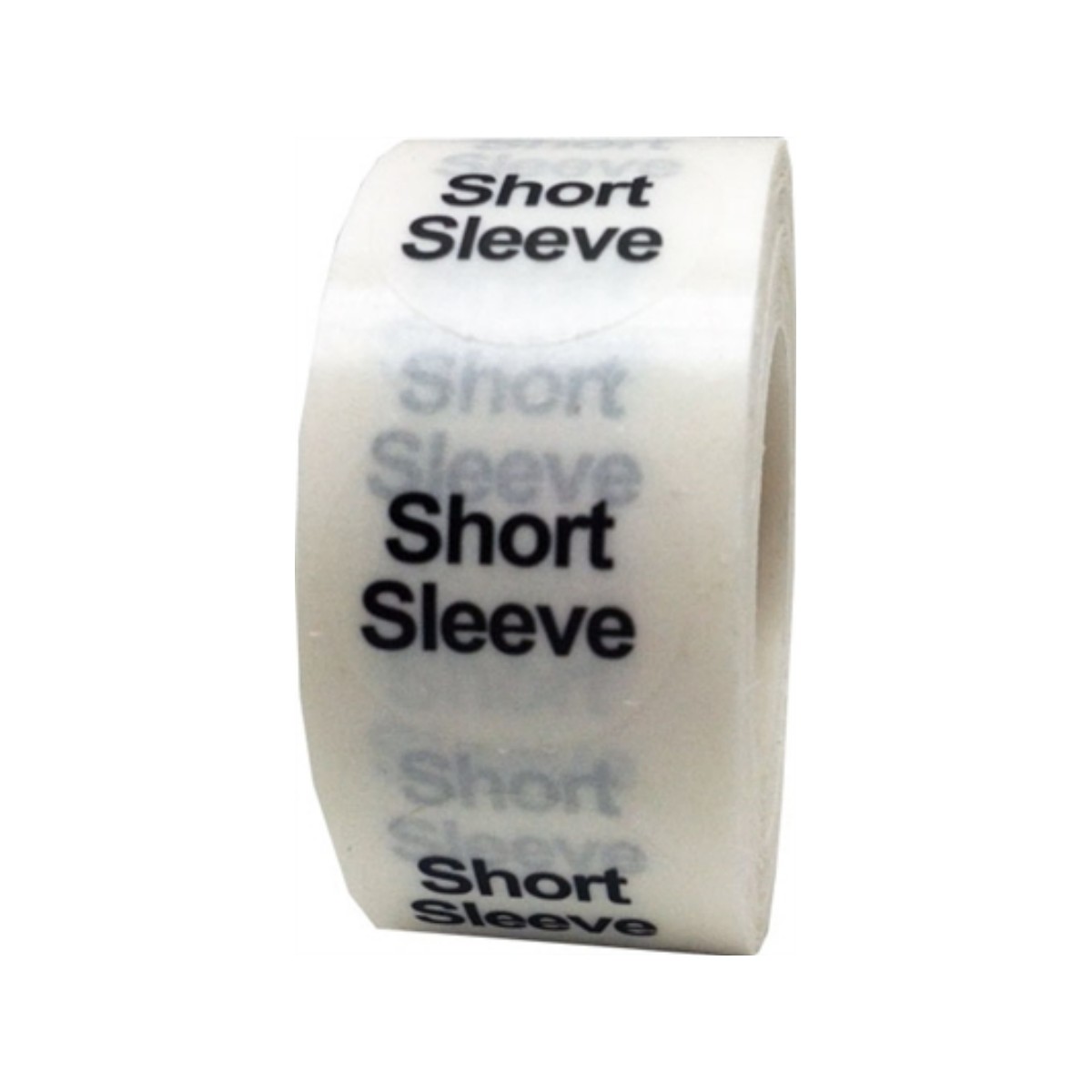 Clear Short Sleeve Round Standard Size Stickers for Shirts