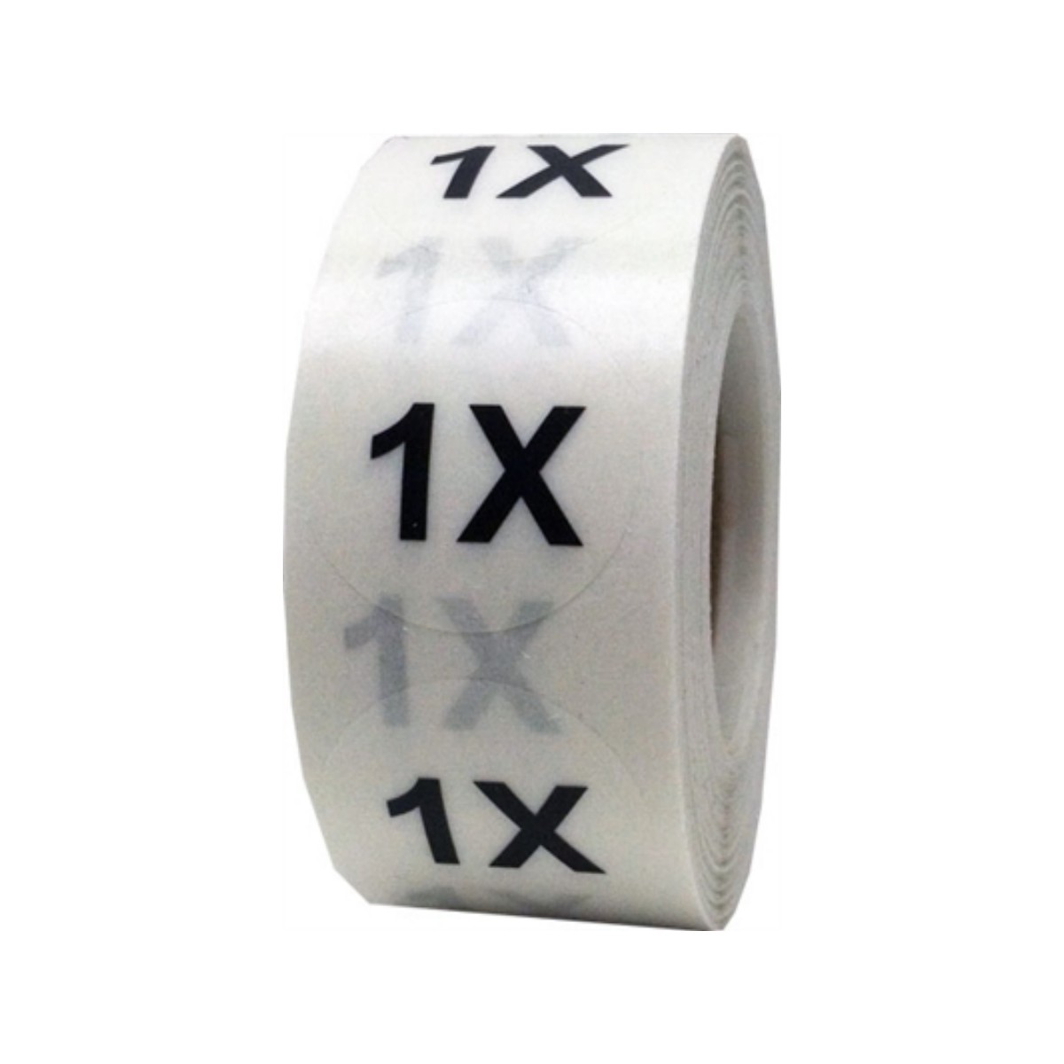 Ultra Clear Round Size Label Stickers for Shirts QTY 500