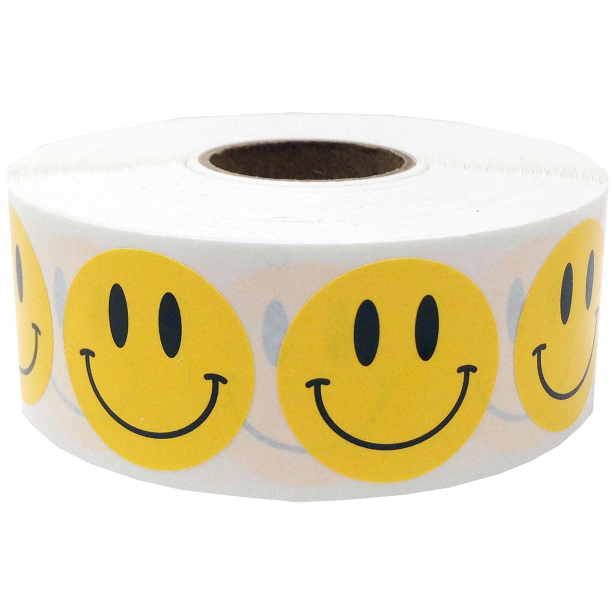 Yellow Smiley Face Stickers 1