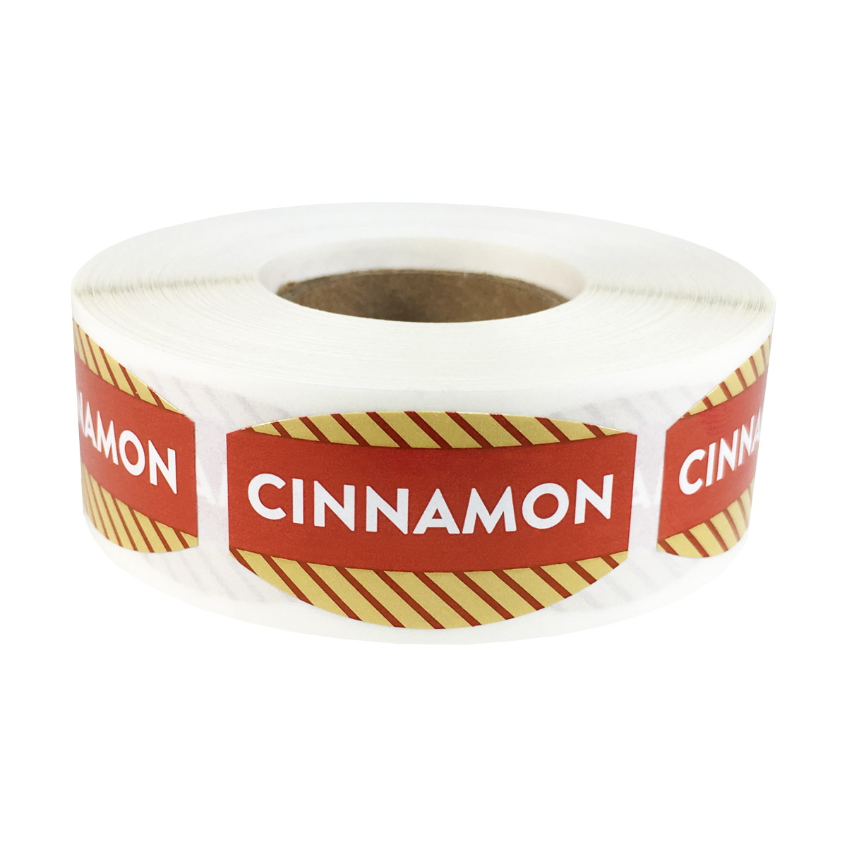 Cinnamon Color Coded Baked Goods Labels