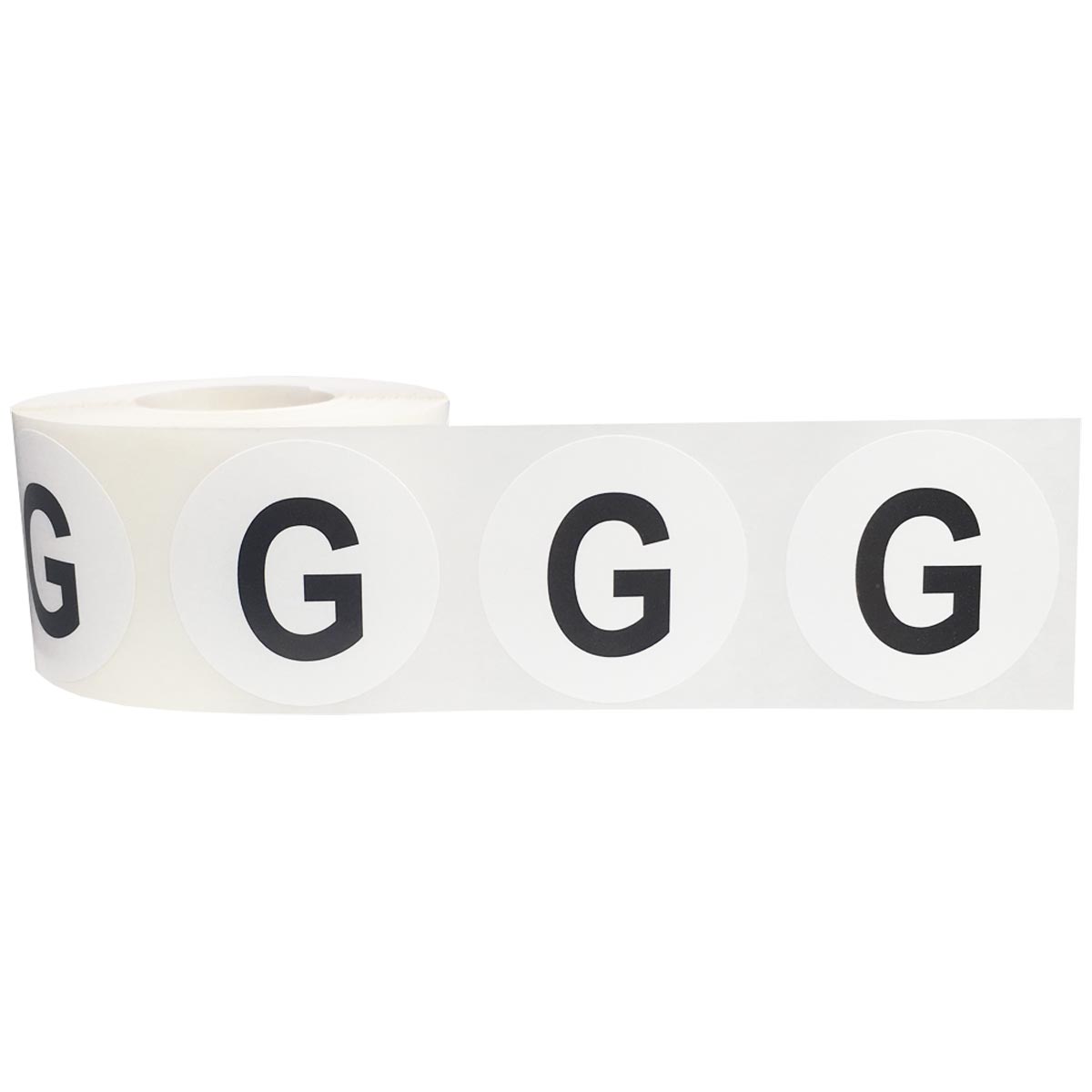 Large Letter G Stickers 1.5 Round