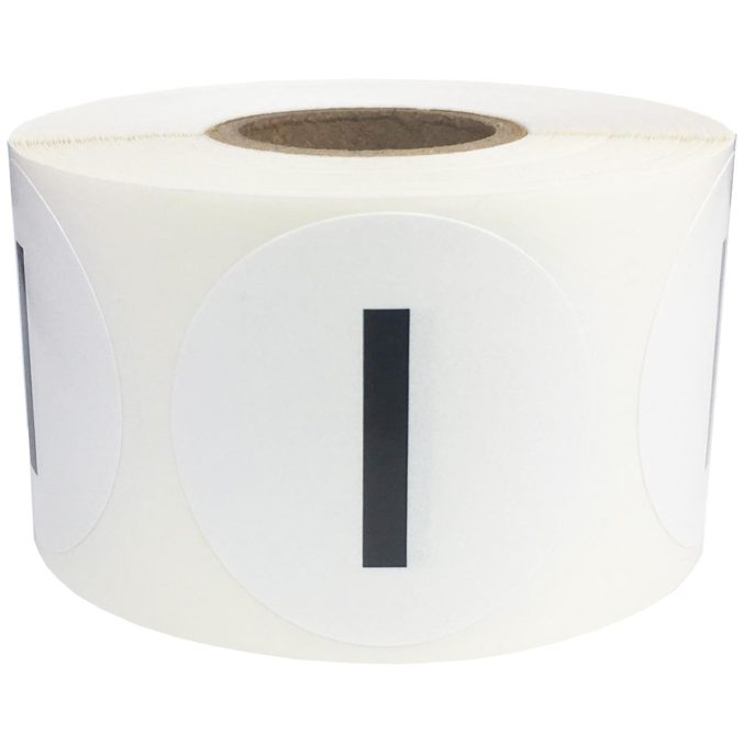 I Sign Sticker Large Letter I Stickers 1.5
