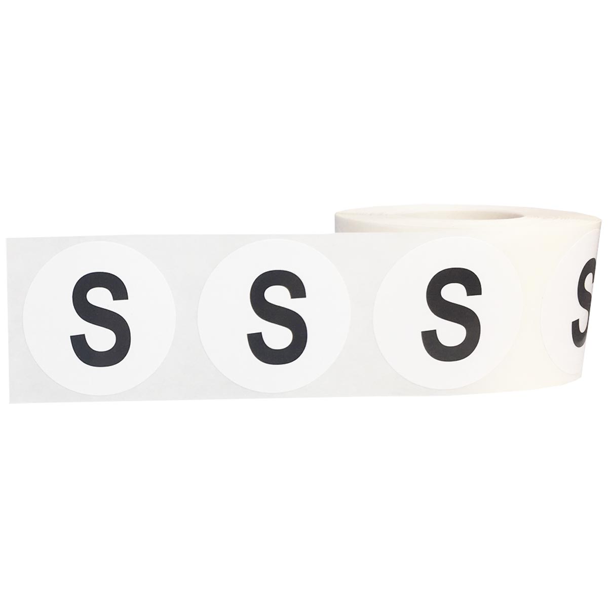 Large Letter S Stickers 1.5 Round