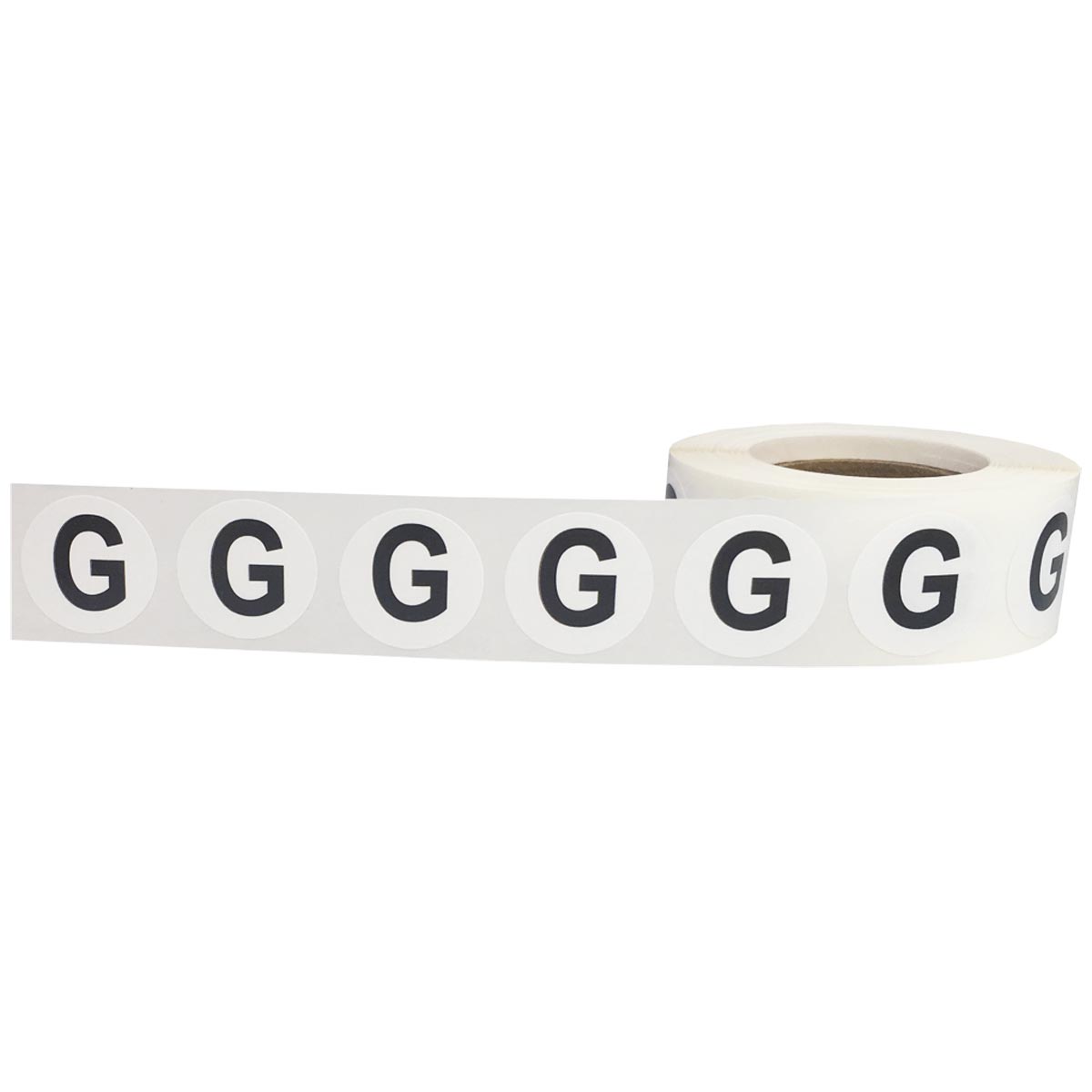 Letter G Stickers 3/4" Round