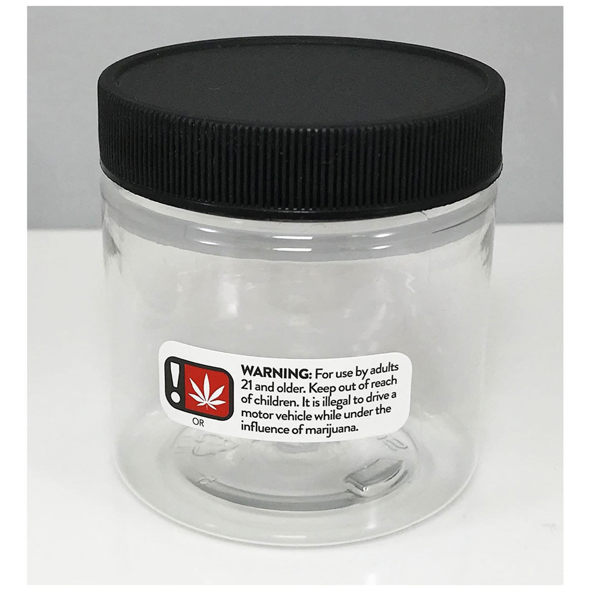 Oregon For Use By Adults 21 and Older Marijuana Warning Labels 0.5" x 1.5"