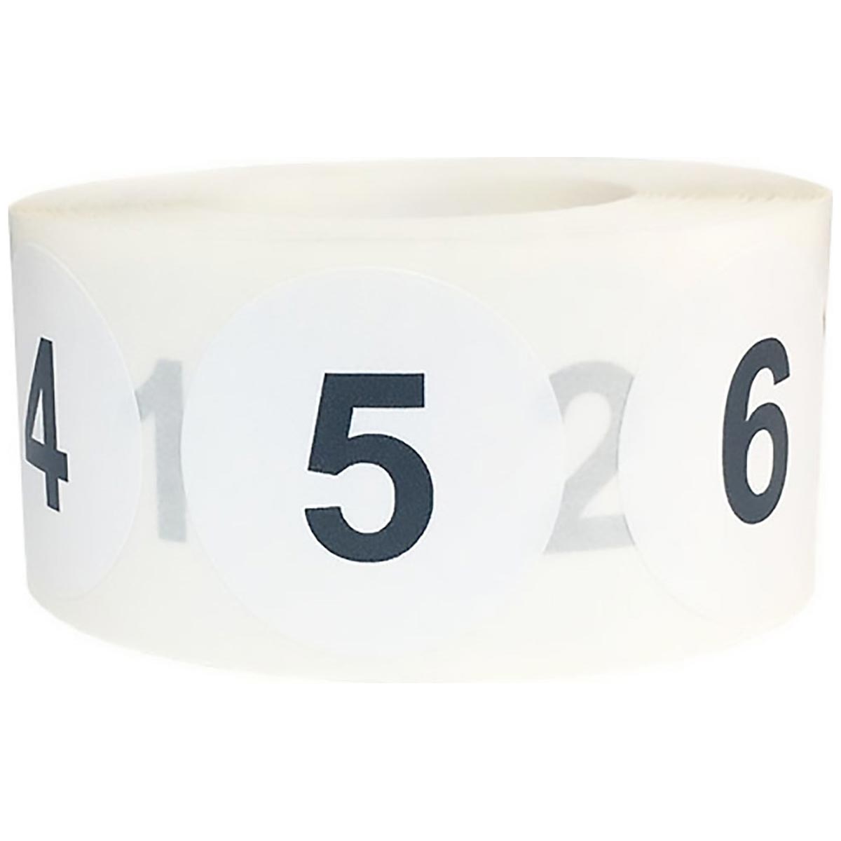 Consecutive Number Stickers 1 - 10 | 50 Sets | 1 Round