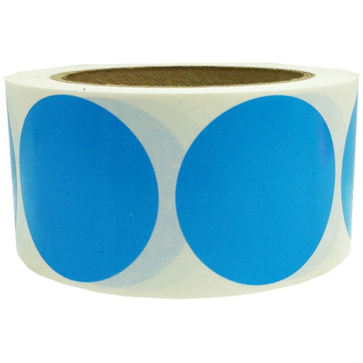 Light Blue Color Coding Labels 2" Round