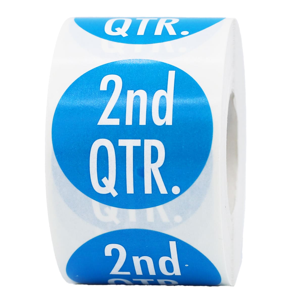 1 - 5 Numbered 1/2 Round Labels - InStock Labels
