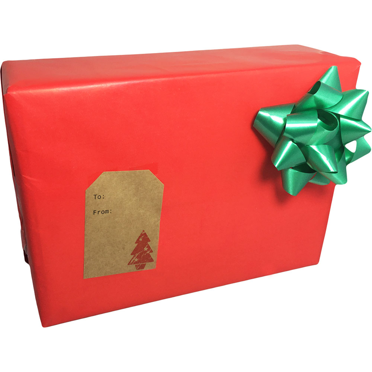 Kraft Gift Tags for Rustic Christmas Decor Gift Wrapping