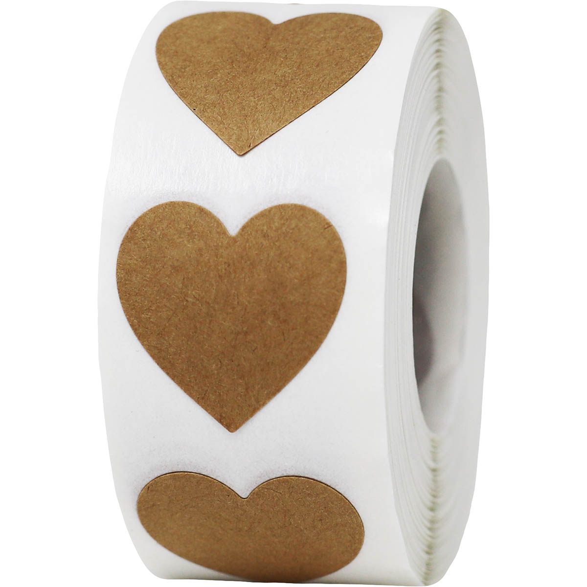 500 Labels Heart Stickers Heart Coding Shape Paper - Temu