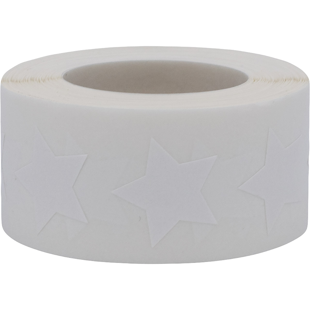 White Star Stickers 3/4 Inch