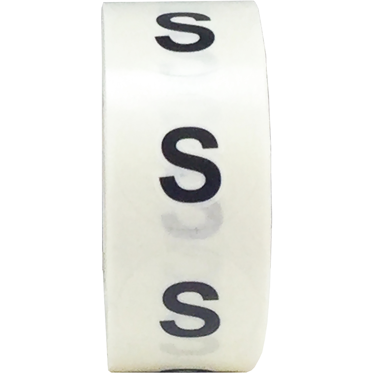 Ultra Clear Round Size Label Stickers for Shirts QTY 500