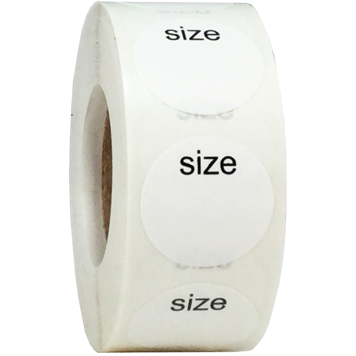 3/4 Clothing Size Round Sticker Labels - 5 Sizes (XS, S, M, L, XL), Pack  of 2000 : : Office Products