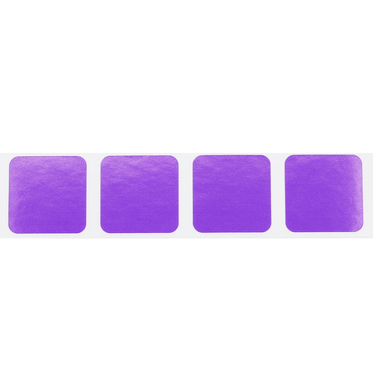 Purple Labels 1" Square