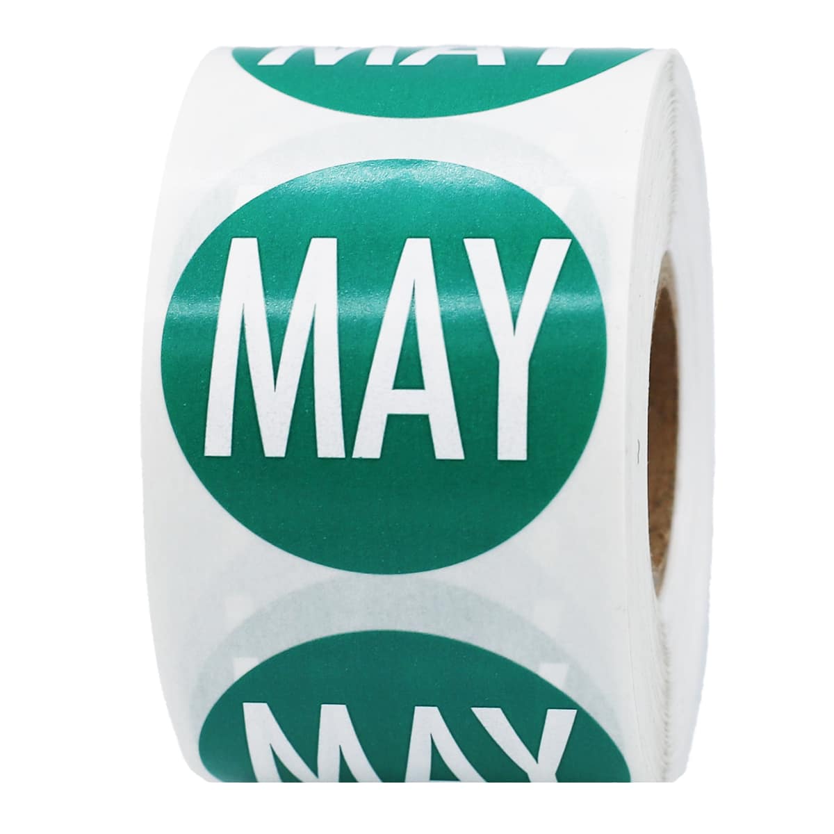 May Color Coding Month Stickers 1.5" Round