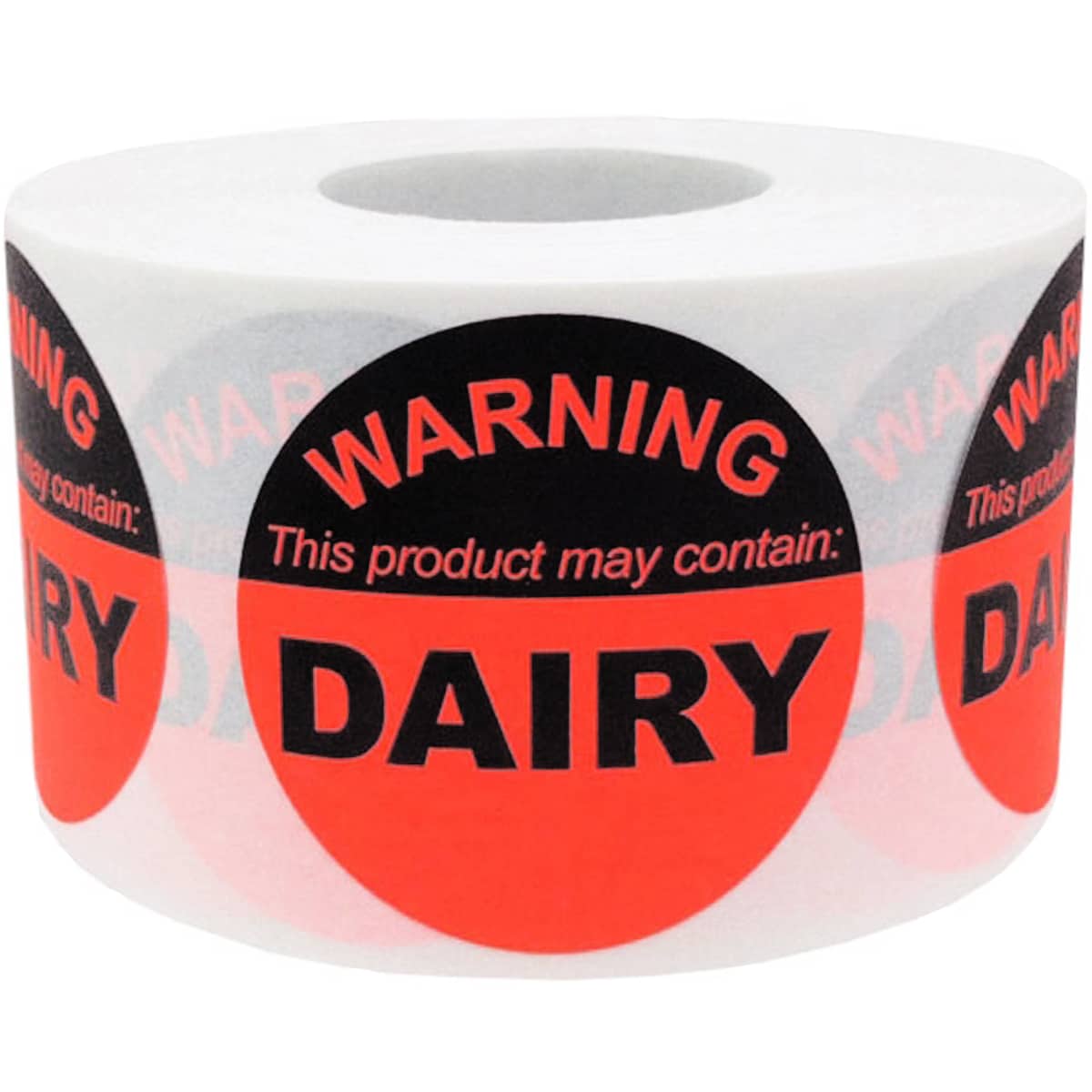 Warning Contains Label May Contain Dairy Diet Warning Labels | InStockLabels.com