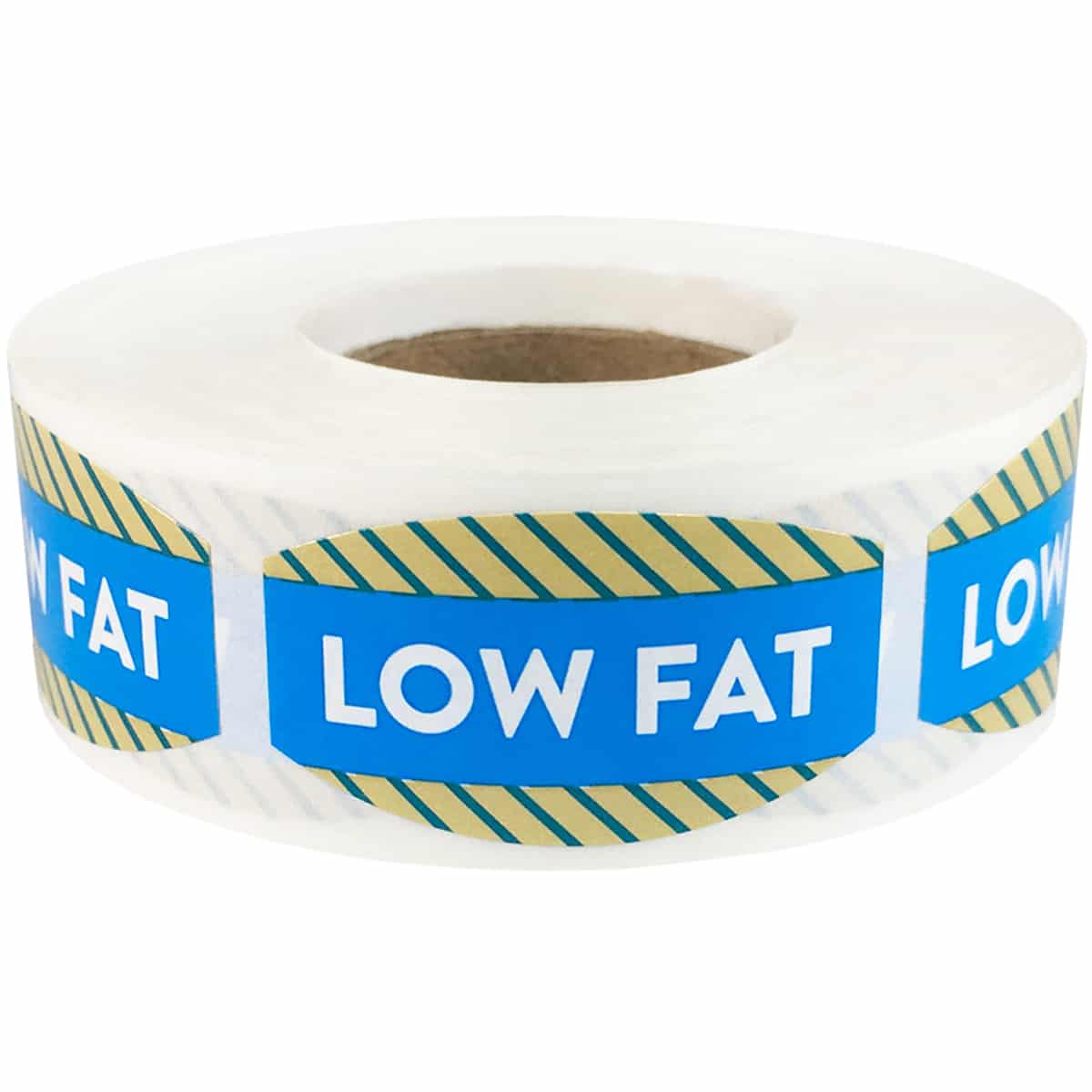 Low Fat Color Coded Labels for Grocery