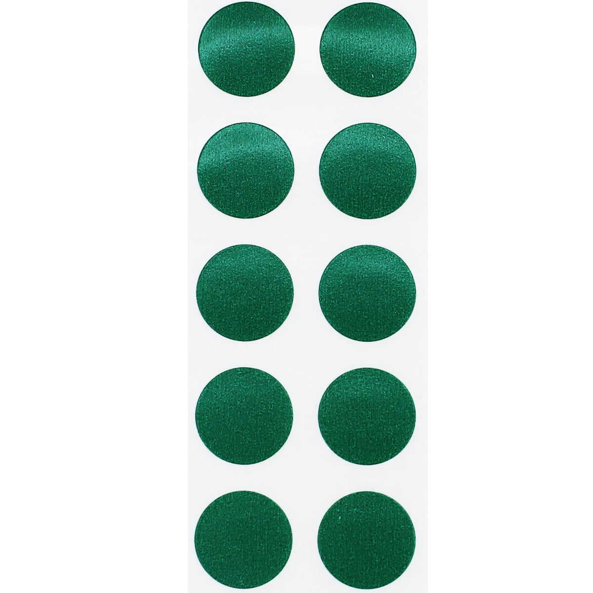 Small Green Dot Stickers 1/2 Round - InStock Labels