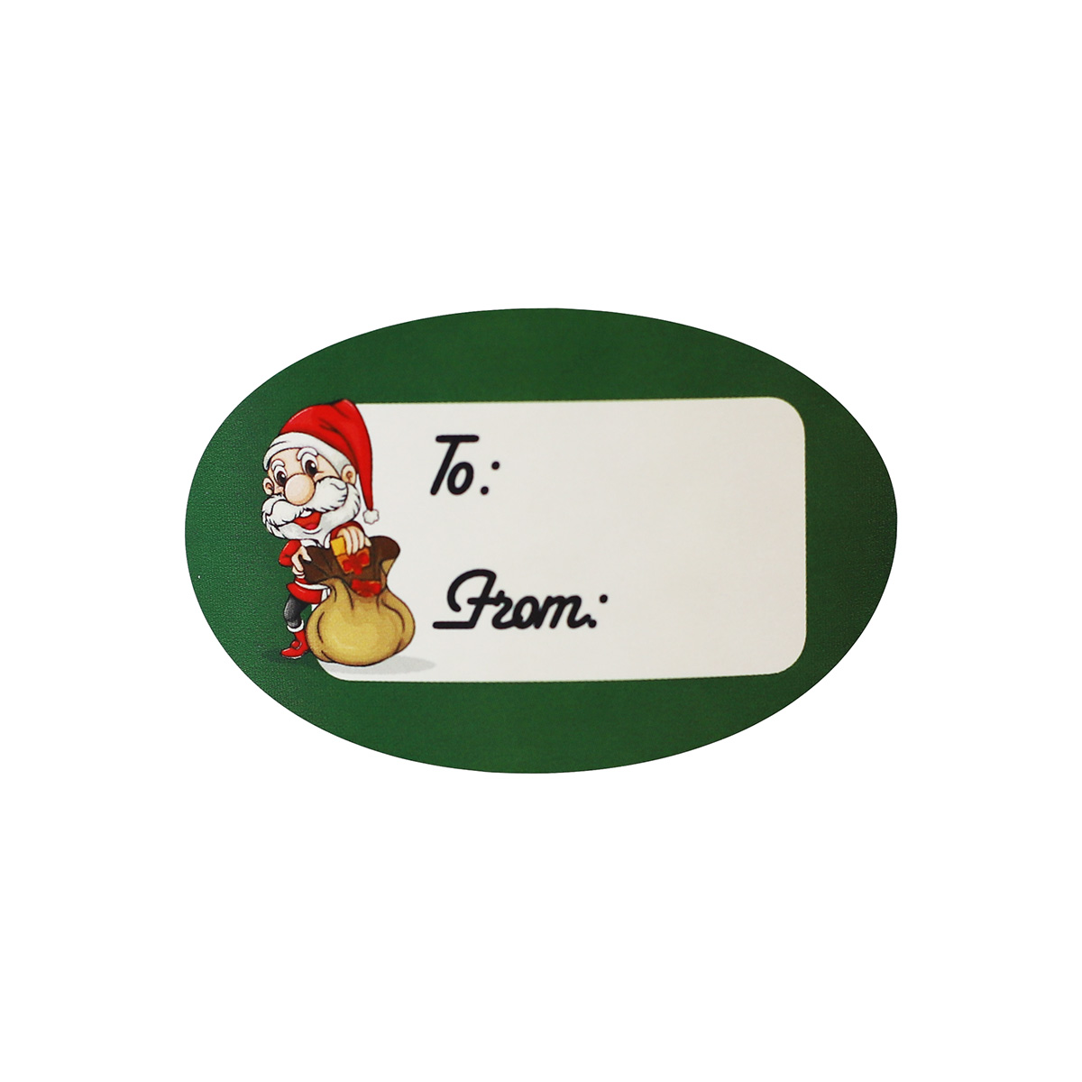 Santa Elf Christmas Gift Tags for Holiday Gift Wrapping