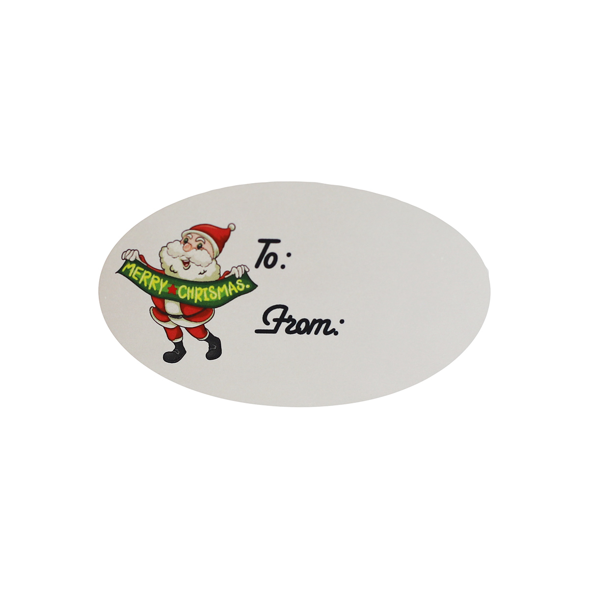 Santa Elf Christmas Gift Tags for Holiday Gift Wrapping