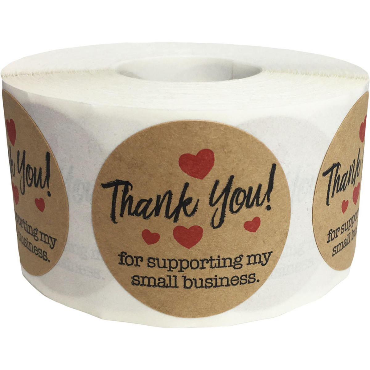 Labels that Say Thank You For Supporting My Small Business ...