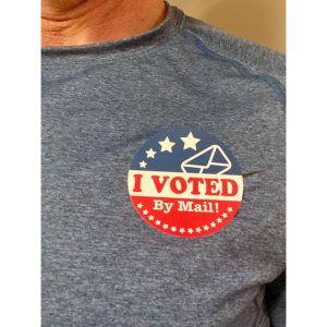I Voted By Mail Stickers | 25 Semi-Gloss Stickers - Everyday Use