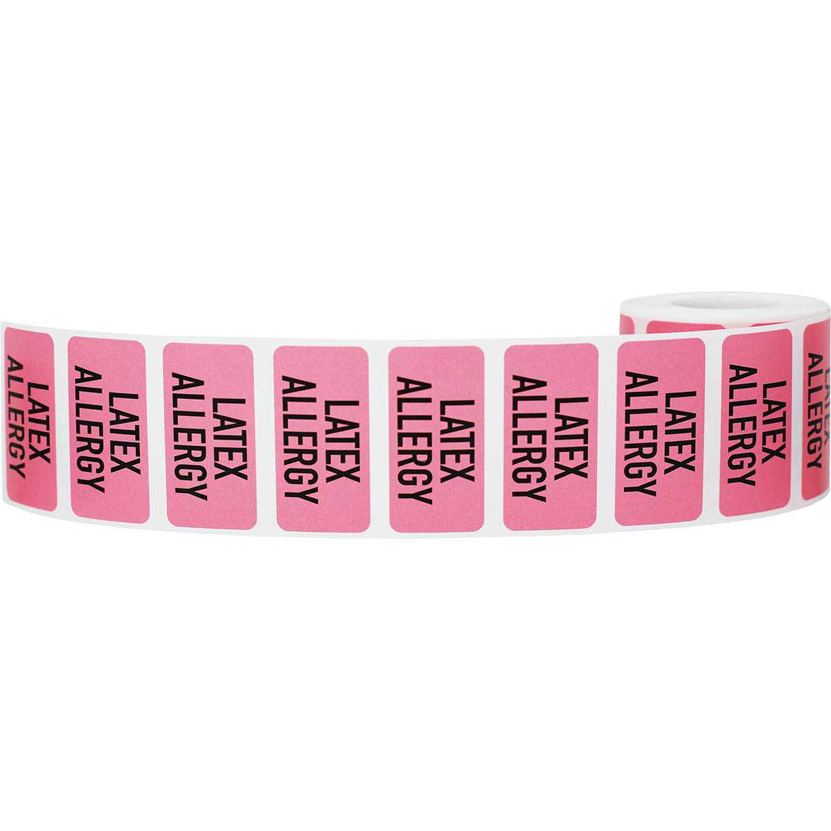 Latex Allergy Removable Labels Healthcare