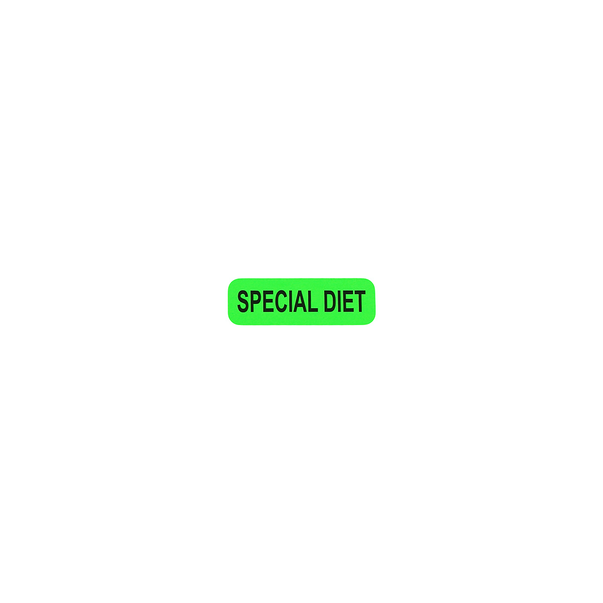 Special Diet Healthcare Labels 0.5 x 1.5"