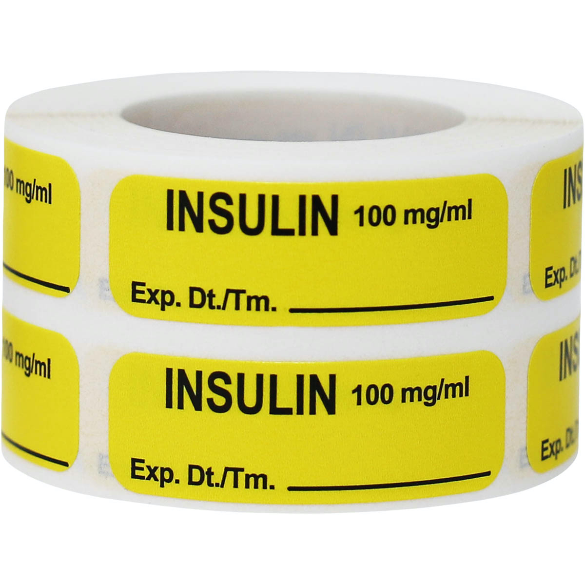 Insulin Healthcare Labels | 0.5 x 1.5"