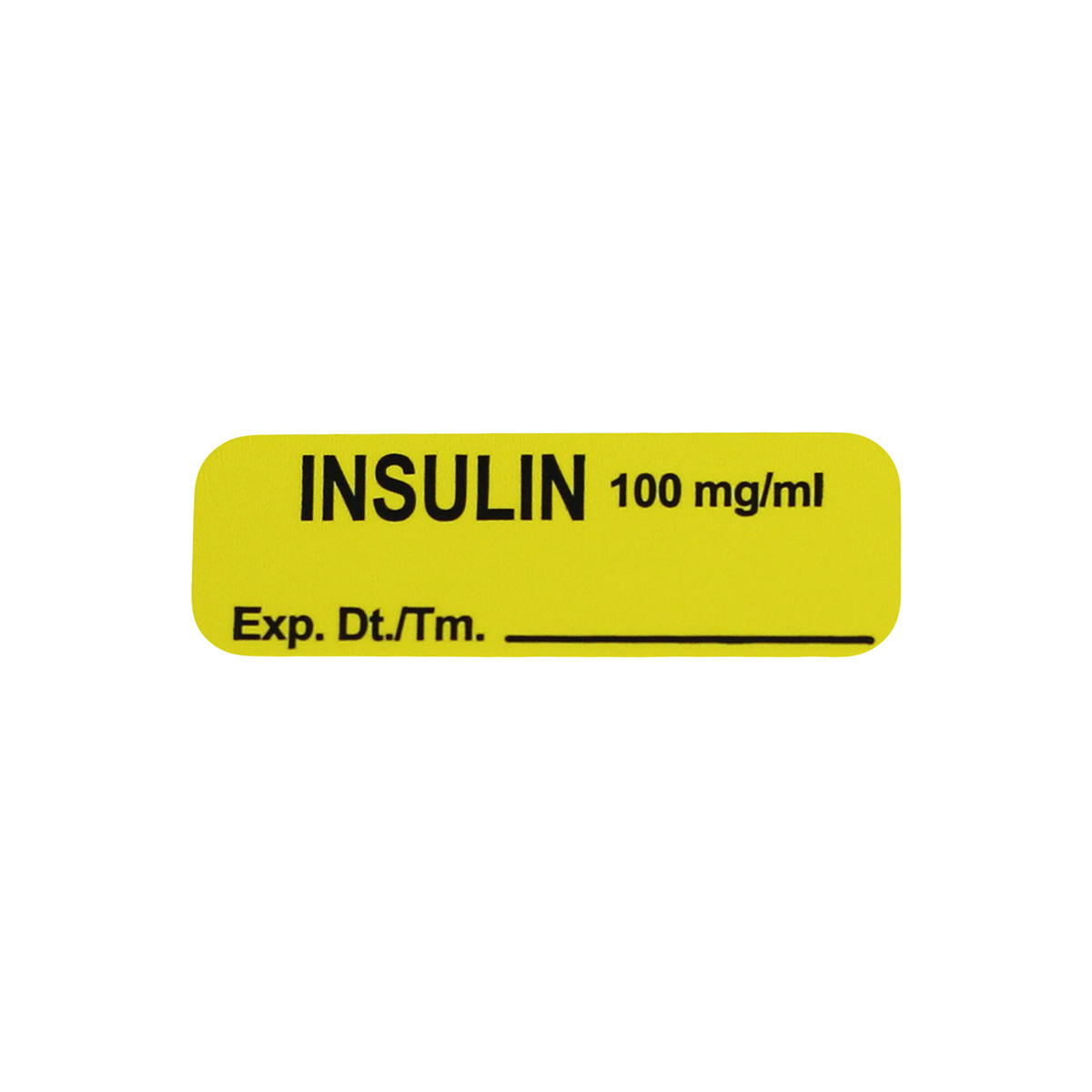 Insulin Healthcare Labels | 0.5 x 1.5"