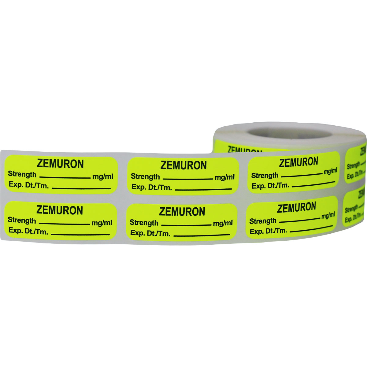 Zemuron Healthcare Labels | 0.5 x 1.5"