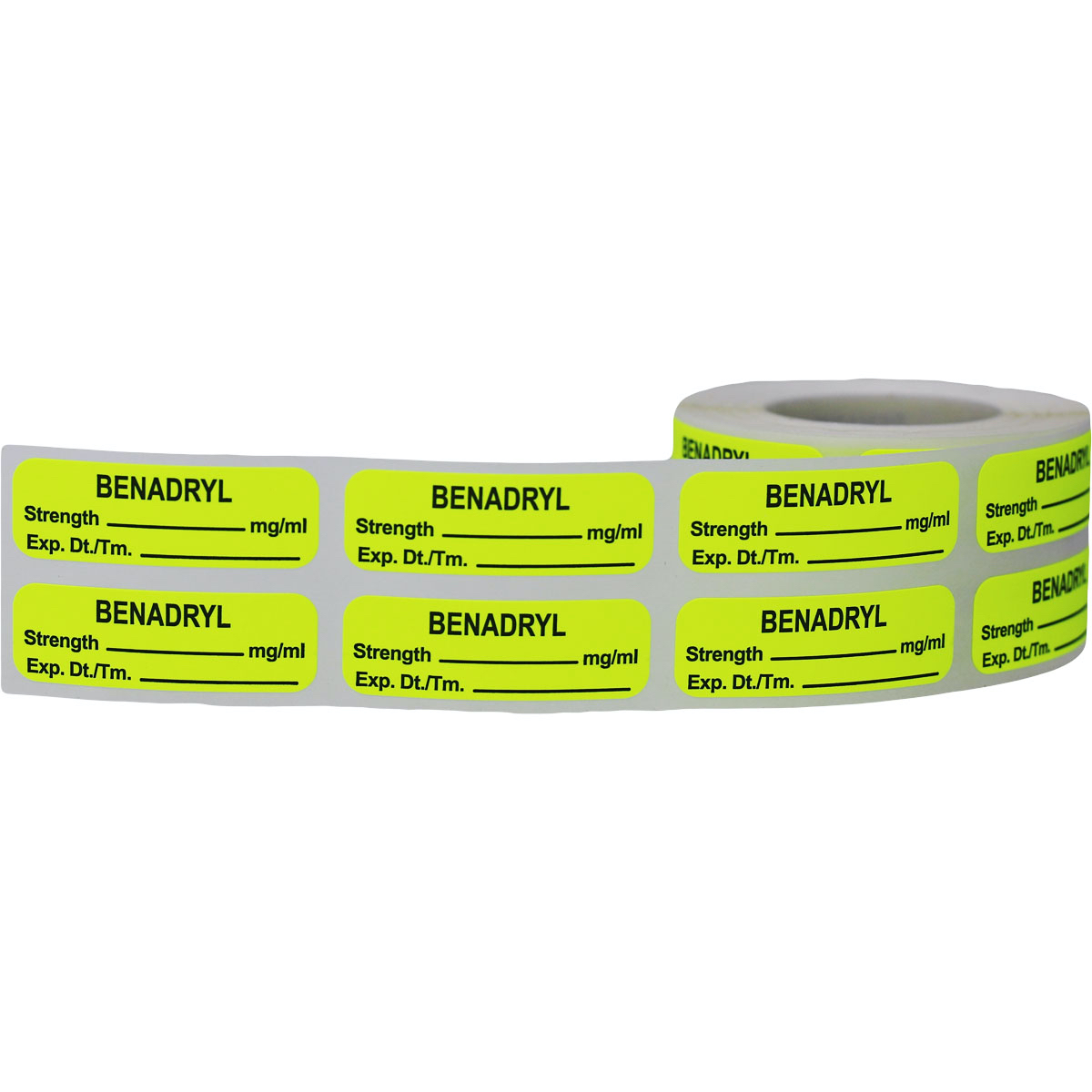 Benadryl Healthcare Labels | 0.5 x 1.5"