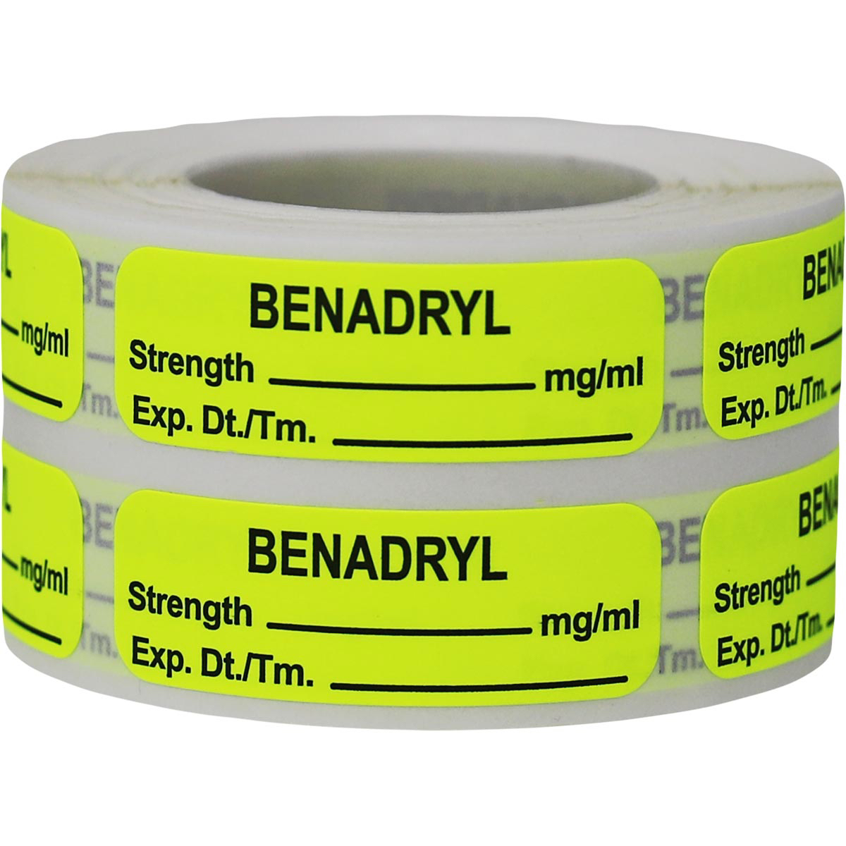 Benadryl Healthcare Labels | 0.5 x 1.5"