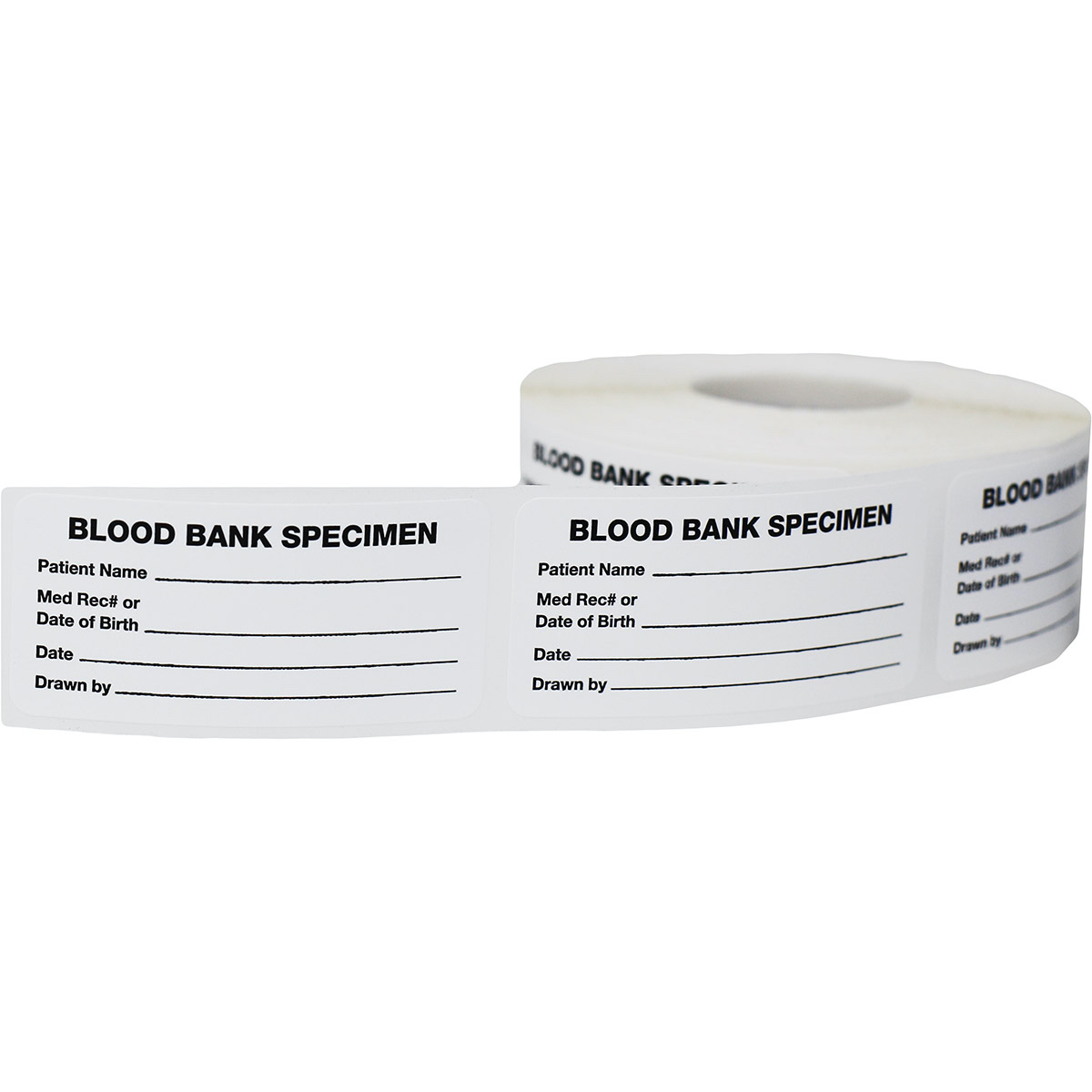 Blood Bank Specimen Info Labels