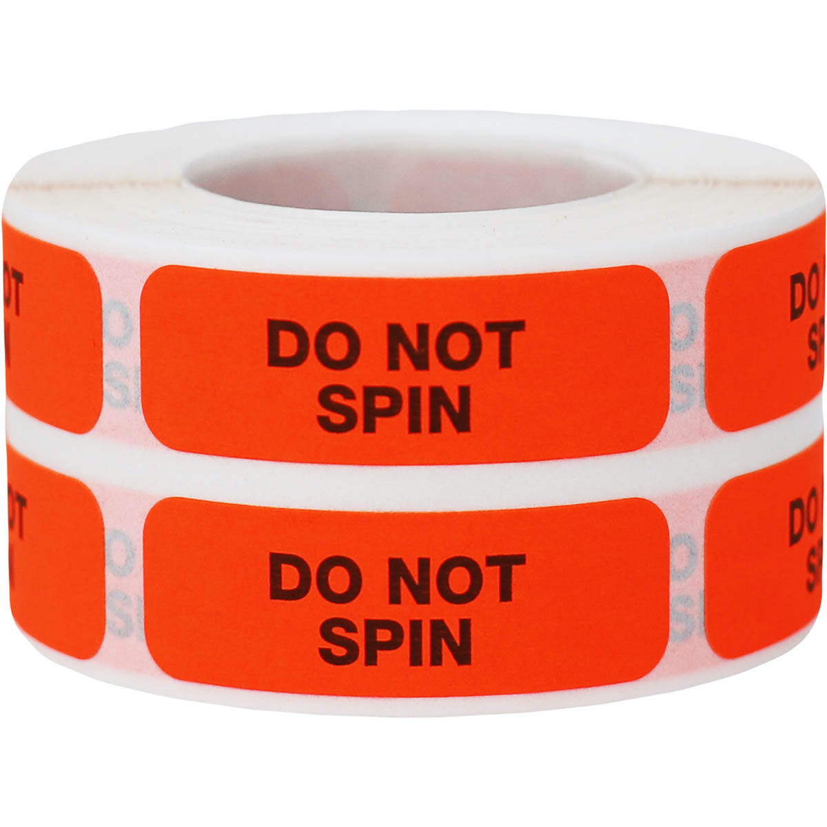 Do Not Spin Warning Specimen Labels