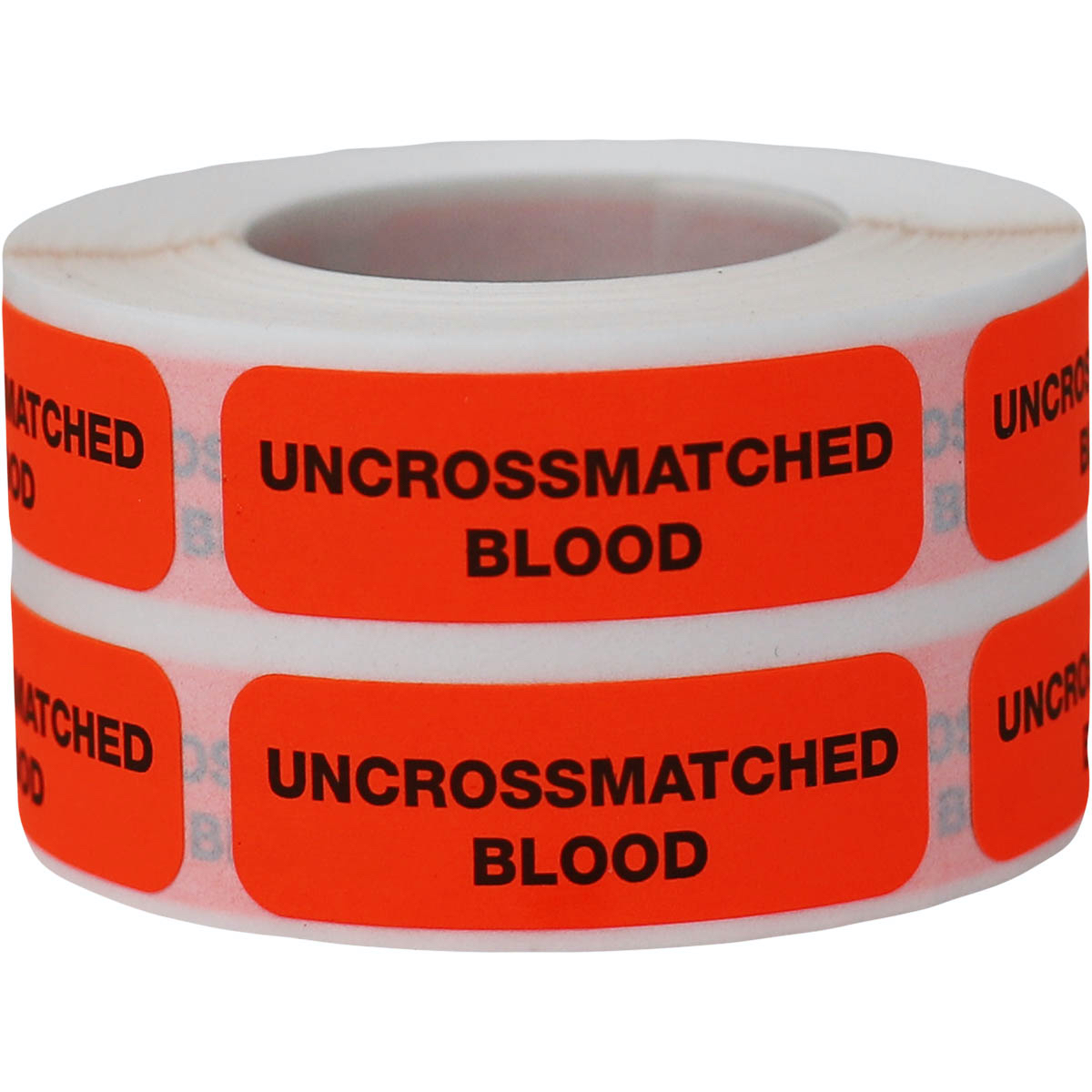 Uncrossmatched Blood Rectangle File Labels