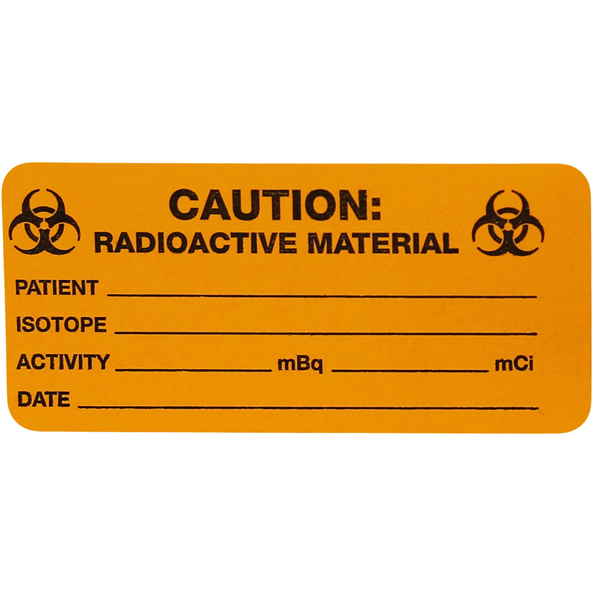 Radioactive Material Warning Stickers Radioactive Materials