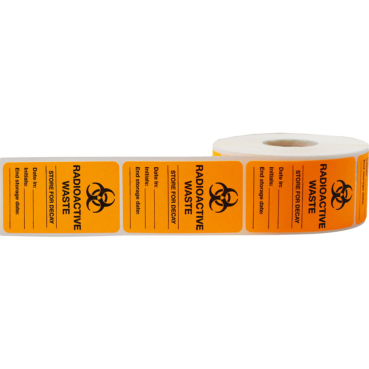 Radioactive Waste Store For Decay Diagnostic Labels