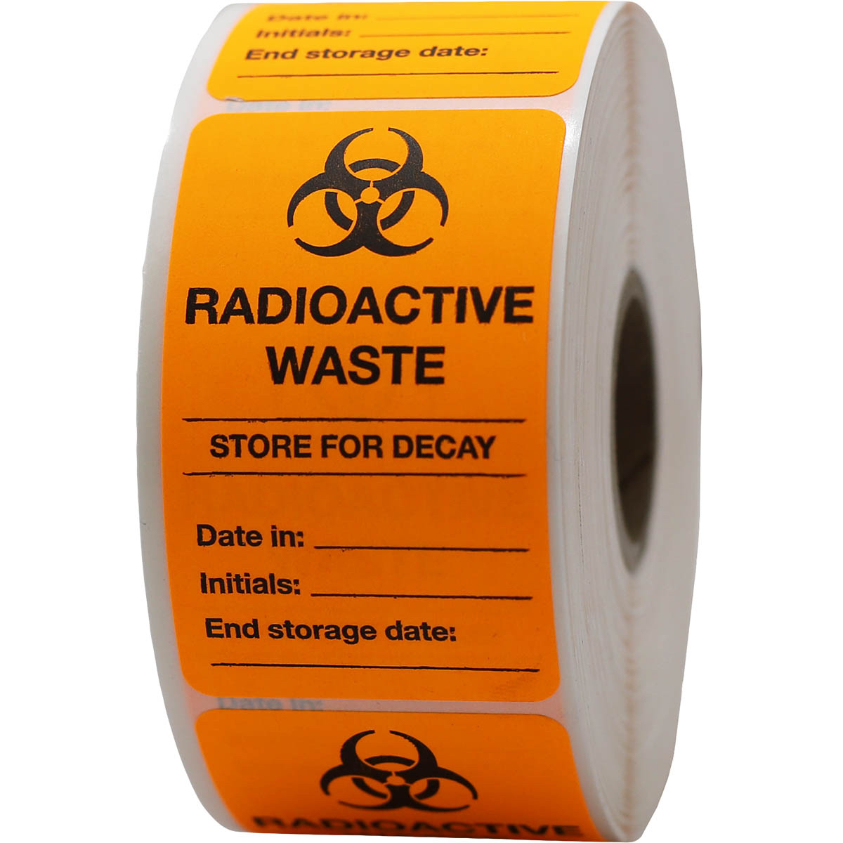 Radioactive Waste Store For Decay Diagnostic Labels