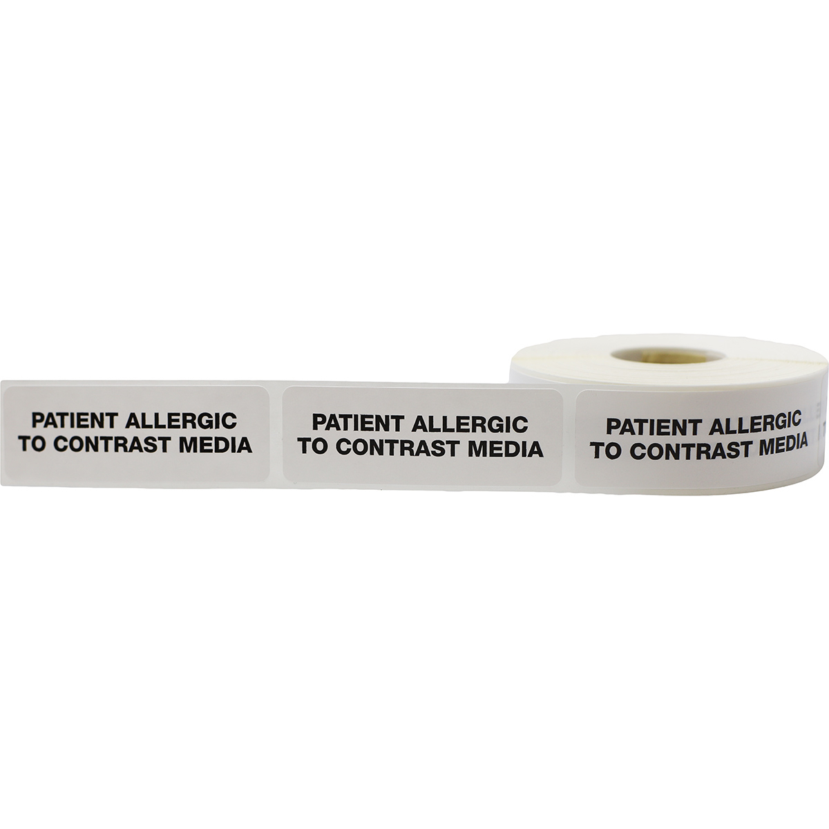 Patient Allergic to Contrast Media - Medical Labels