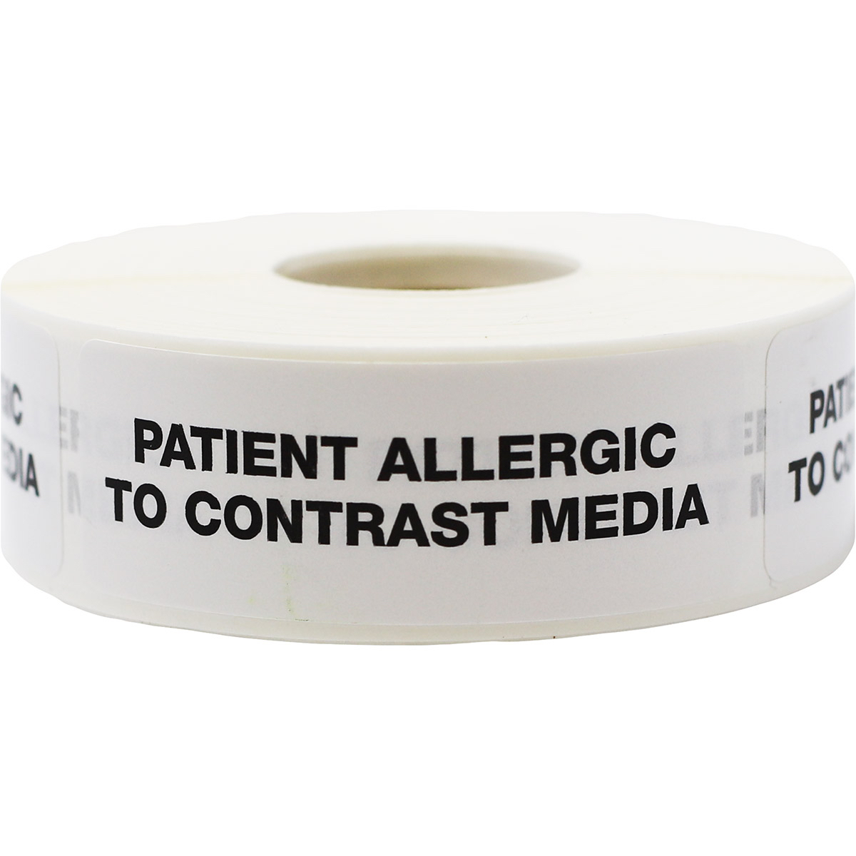 Patient Allergic to Contrast Media - Medical Labels