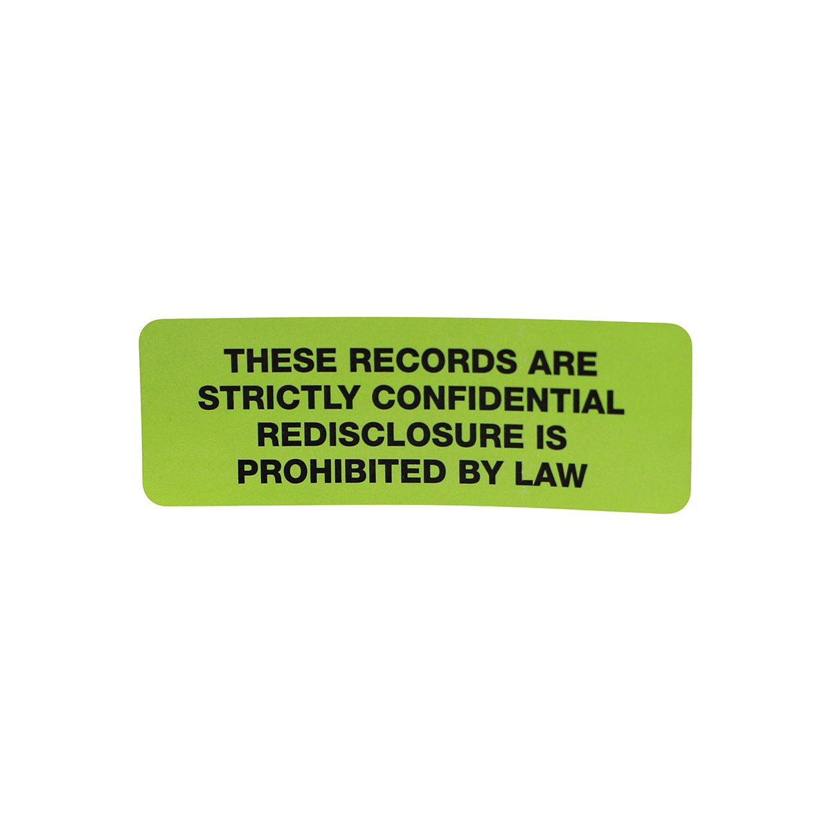 Confidential Records Labels