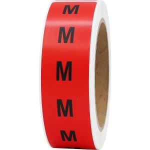 Costco-style M size strip labels