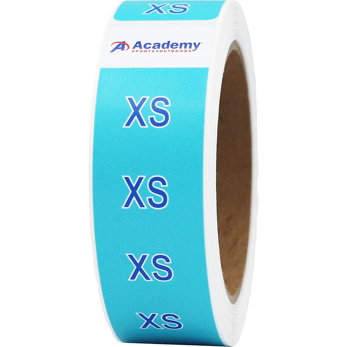 Shirt Size Strip Labels for Academy - 1.25" x 8"