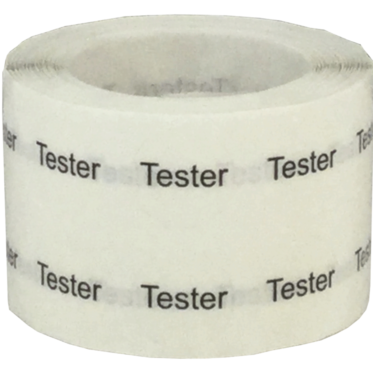 Small Clear Tester Stickers 1/2" Round