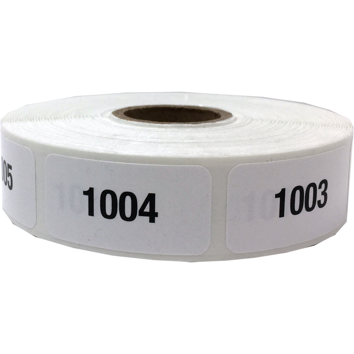 1,001 - 2,000 Consecutive Number Labels | .75" x 1.5" Shape