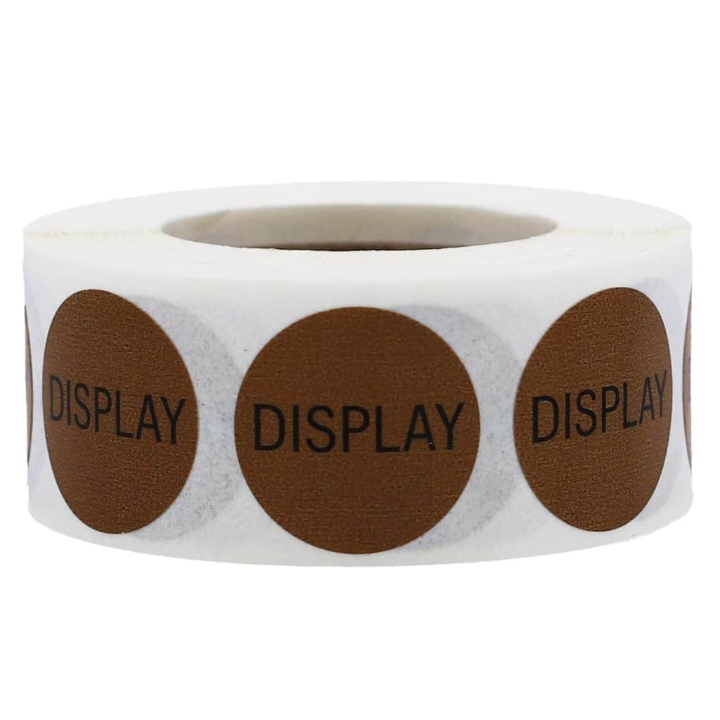 Display Stickers 3/4