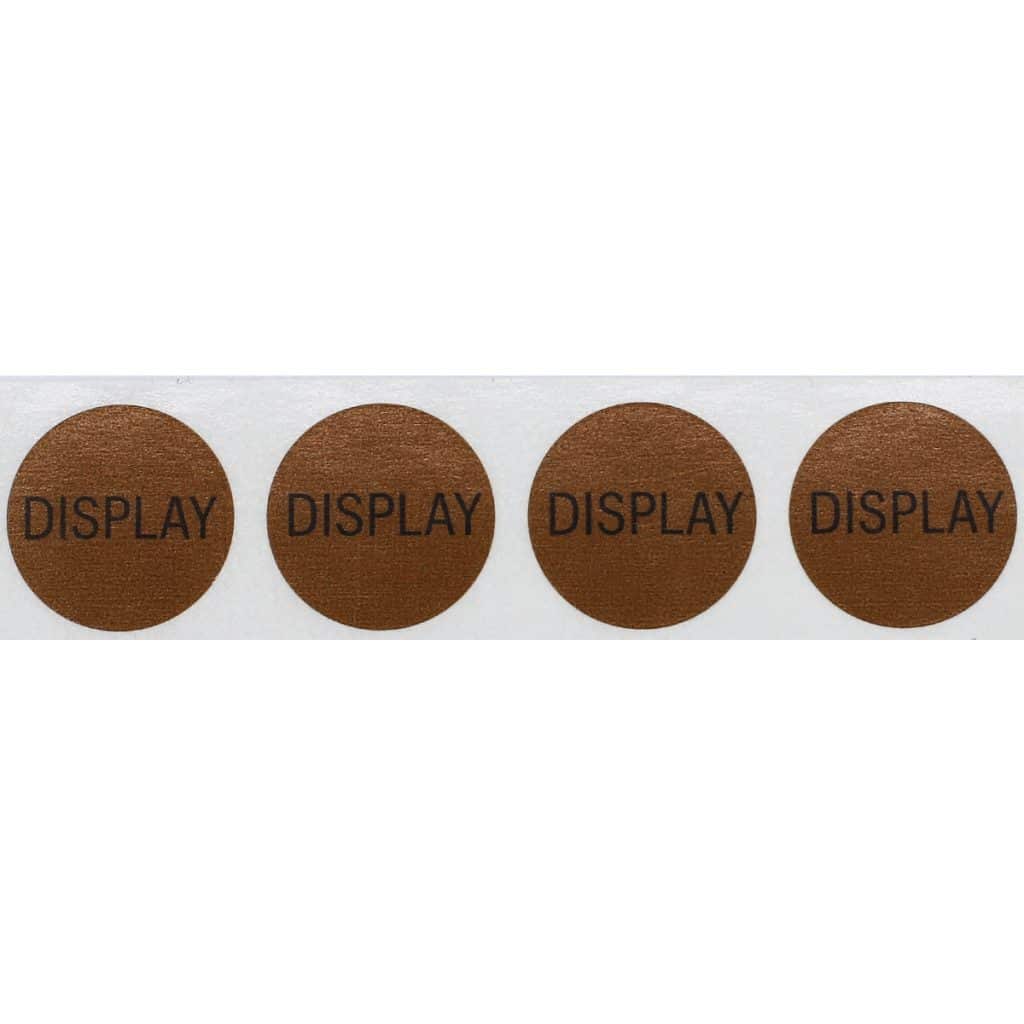 Display Stickers 3/4